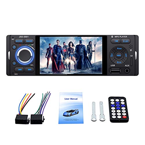 ATian 4.1 pollice 1080p In-Dash radio, Bluetooth