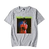 Daniel Caesar We Finid Love T-Shirts, Printed Tees Short Sleeve Top Blouses for Women Men (Gray,Medium)