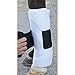 Dura-Tech Combo No Bow Leg Wraps for Horses | Perfect & Quick Bandage Application | Innovative Protection | Heavy-Duty Hook & Loop Closure | White & Black Combo | Size 14