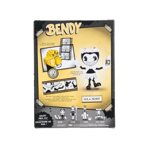 Bendy and the Ink Machine Hula Bendy 5 in / 12.7cm Action Figure with Accessories, Officially Licensed by Jakks Pacific - Image 4