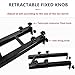 Power Mixer Pneumatic Agitator Clamp-On Drum Agitator Industrial-Grade Pneumatic Shaker Paint Stirring Tool，Electric Paint Mixer 3000W with Folding Propeller, Adjustable Telescopic Bracket 6
