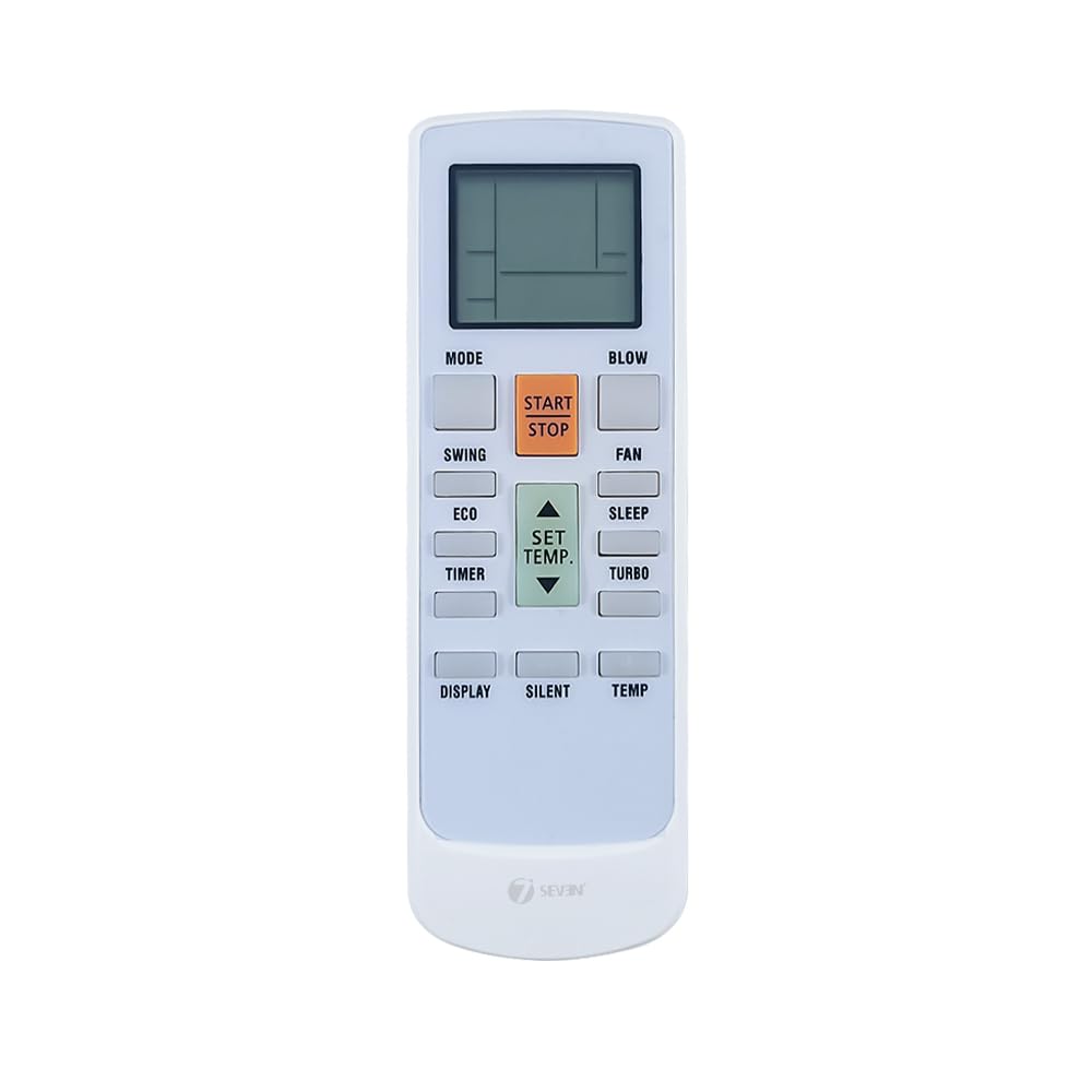 7SEVEN® Compatible for Godrej Ac Remote Original 1.5 Ton 231B Model Split and Window Air Conditioner Suitable for 1 2 Ton Inverter Godrej AC Match Exactly with Old Remote Control-image-34