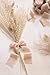 Ling's moment Chiffon Silk Ribbon,6.7Yd Nude Craft Fabric Ribbon Colors Rolls for Gift Wrapping Wedding Floral Bouquets Party Decoration,Handmade Frayed Ribbons for Baby Shower Holiday Decor