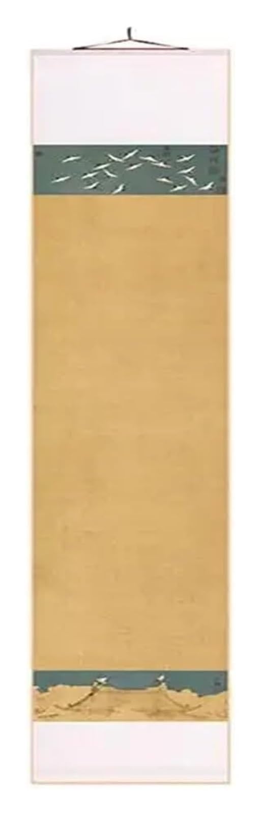 Chinese Blank Calligraphy Scroll, Blank Xuan Paper Scroll for Chinese Calligraphy Hanging Multicolor(Color01)