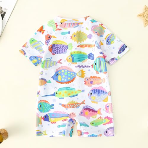 Image of Baby Bucket Boys Swimming Costume One Piece Swimsuit