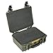 Pelican Vault - V200 Multi-Purpose Hard Case with Foam for Camera, Drone, Equipment, Electronics, and Gear (OD GReen)