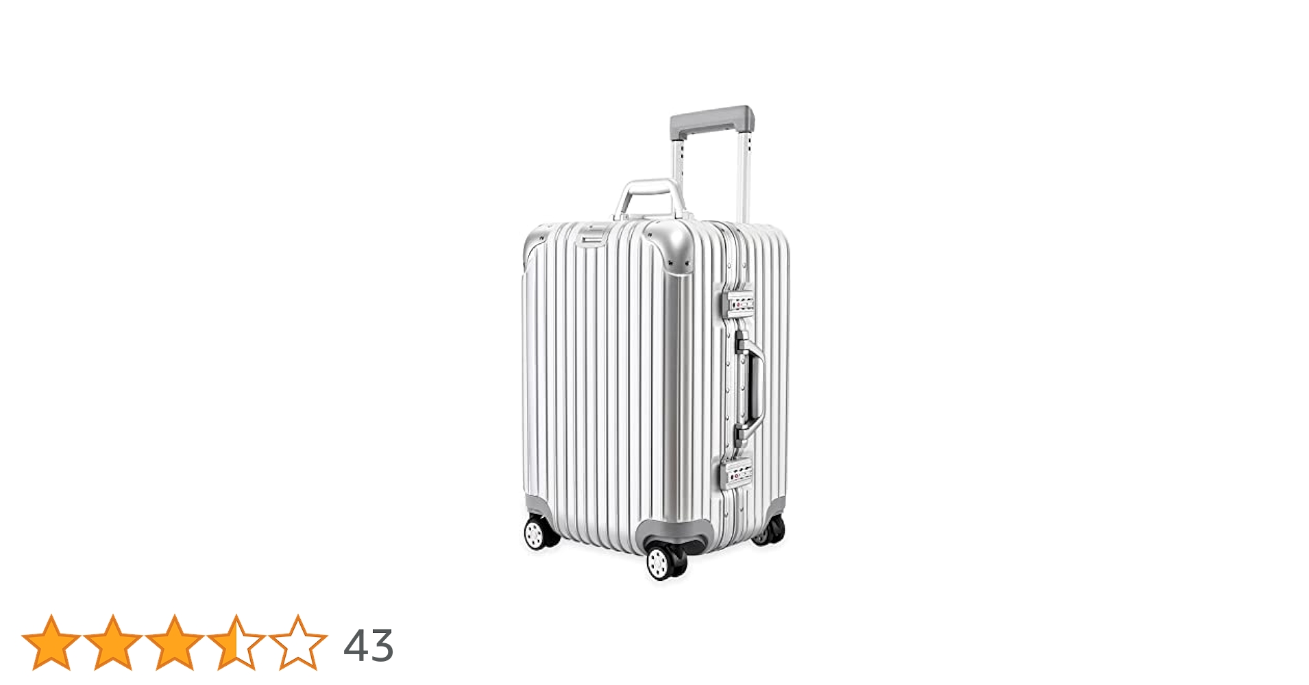 Amazon | [YUNASAY] スーツケース アルミフレーム 大容量 56L