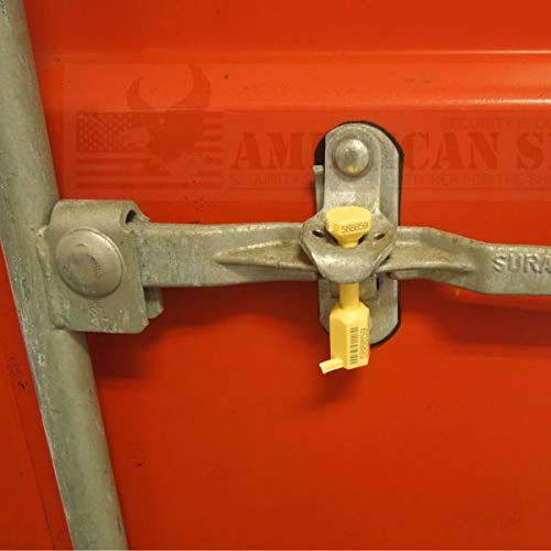 StickersLab - SIGILLI DI SICUREZZA A CHIODO PER CONTAINER ISO/PAS 17712 CON NUMERO SERIALE (50 Sigilli)