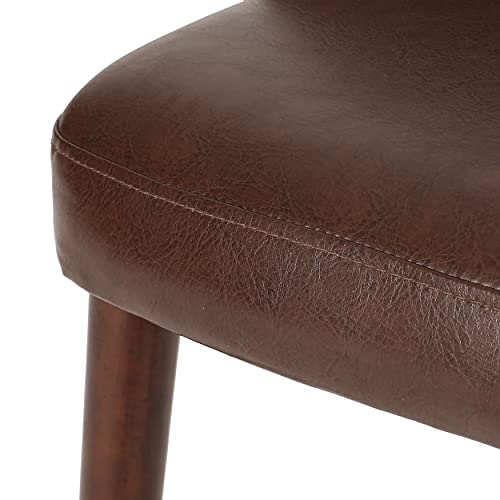 Christopher Knight Home Cullimore Channel Stitch Dining Chairs - Dark Brown/Espresso (Set of 2) - Image 5