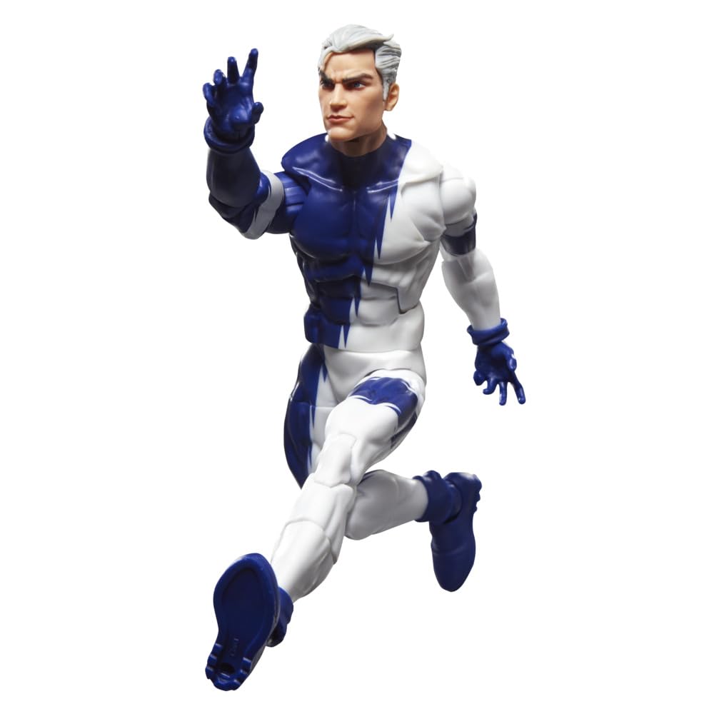 Marvel Legends Series, Black Widow y Quicksilver, Avengers: The Crossing, Figuras coleccionables de 15 cm inspiradas en los cómics