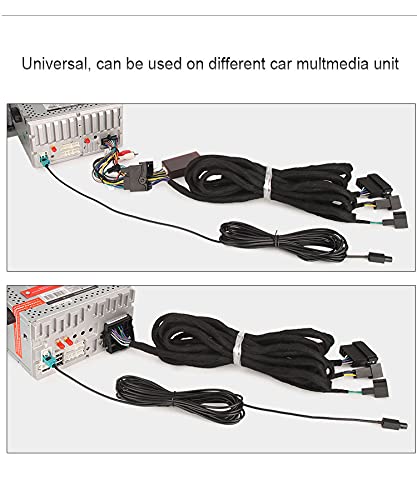 Cavo Di Alimentazione E Radio 6m Per Mercedes Classe E/G/CL/CLS/S - Modelli W211, W463, Ecc.