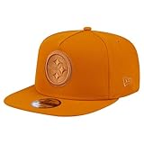 New Era Men's Brown Pittsburgh Steelers Color Pack A-Frame 9FIFTY Snapback Hat
