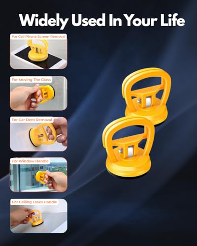 Image of Dent Puller, Dent Puller Dent Remover Tool and Dent Repair Kit Handle Lifter for Cars Body,Glass,Screen,Objects Moving