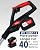 Cordless Electric Snow Shovel with 2×4.0Ah Large Battery and Quick Charger, 14-Inch Width, Brushless Motor, Adjustable Handle, Directional Deflector, Support Wheels for Smooth Back-and-Forth Operation