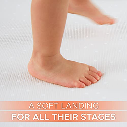 Babyspeelmat van schuimrubber, voor kinderen en peuters, activiteitenmat om te spelen, kruipen, dutje, niet giftig, omkeerbaar, waterdicht, voor speelkamer, groot 2 m x 1,41 m - Afbeelding 4