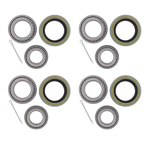 Roulement moyeu remorque pour r&eacute;novation essieu 3500 lbs spindle L68149 4x