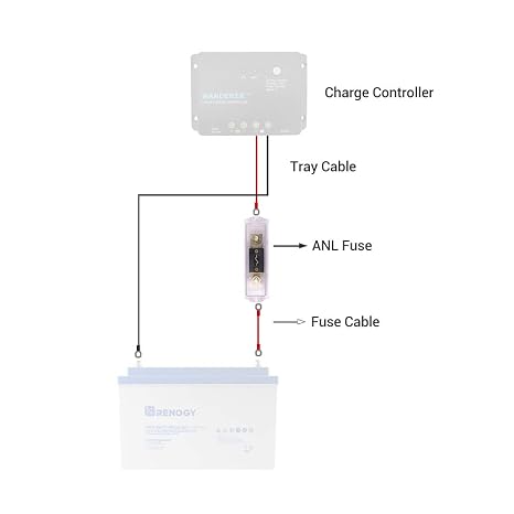 Renogy 60A ANL Fuse Set With ANL Fuse Holder