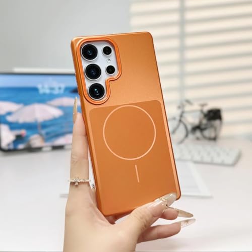 Coque Samsung S25 FE antichoc et magnétique avec finition givrée