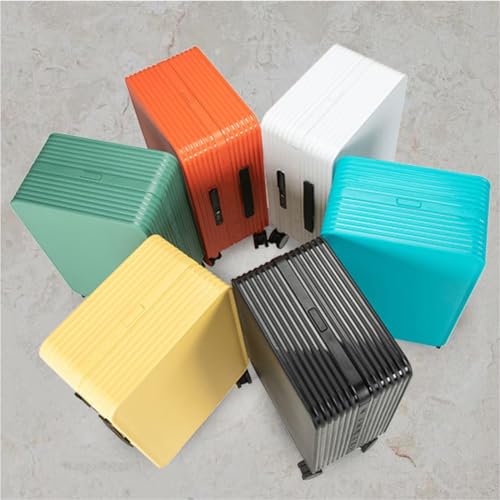 Suitcases Suitcase Wide Trolley Case Boarding Case Universal Wheel Silent Suitcase Suitable for Business Trips and Travel Suitcases with Wheels(Blue,20in)3