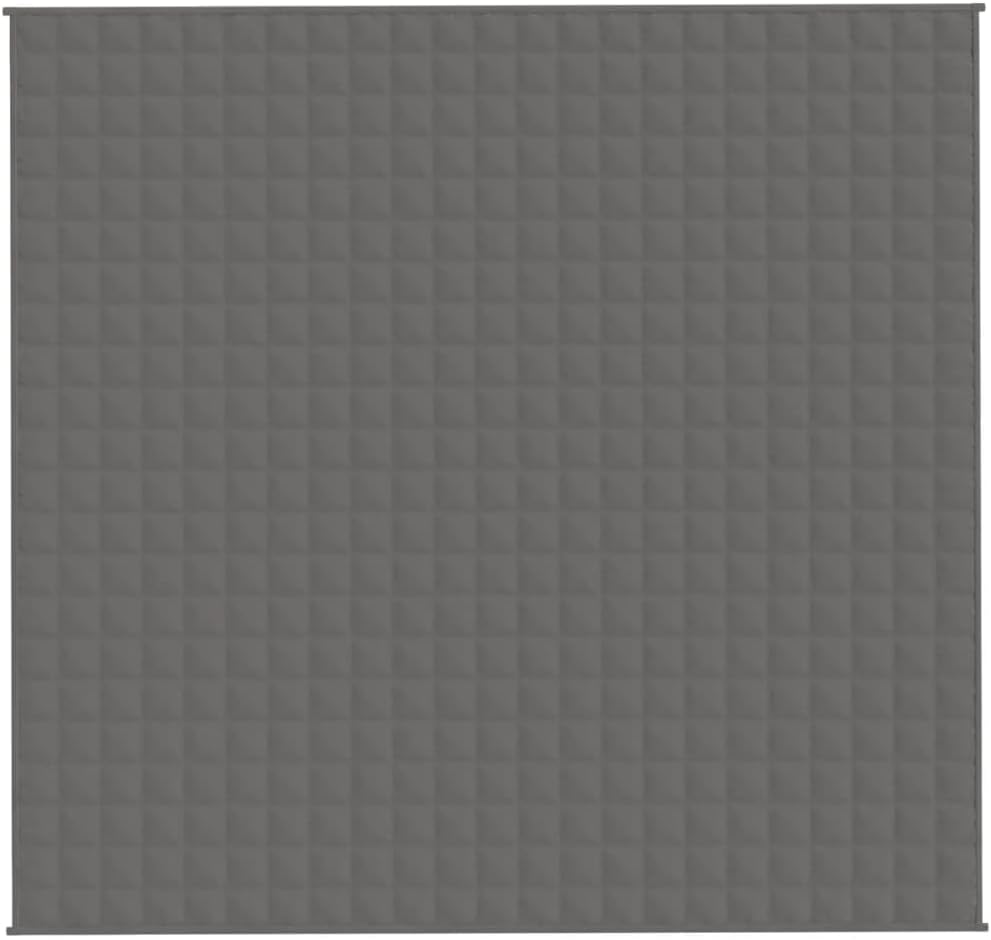 vidaXL Weighted Blanket Grey