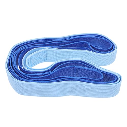LOLIPPYY Bandas Elásticas para Toallas de Tumbona 8 Piezas Correas de Goma Ajustables 2 CM de Ancho y 30 CM de Largo Colores Azul y Azul Agua para Sillas de Playa Piscina y Tumbonas al