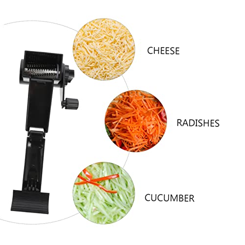 Rallador de Queso Manual Giratorio Negro miniatura 7