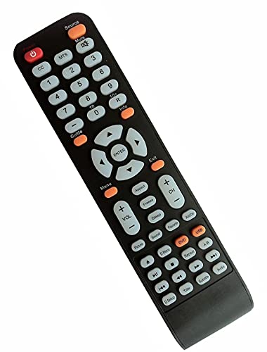 Smartby Remote Control Compatible With Sceptre X32 Tv/Dvd Combo E165Bdhd E195Bdshd E243Bdfhd E325Bdhd E325Bdhdw E325Bvhd E325Bdhdw8Vn01 E325Wdm #TOP2