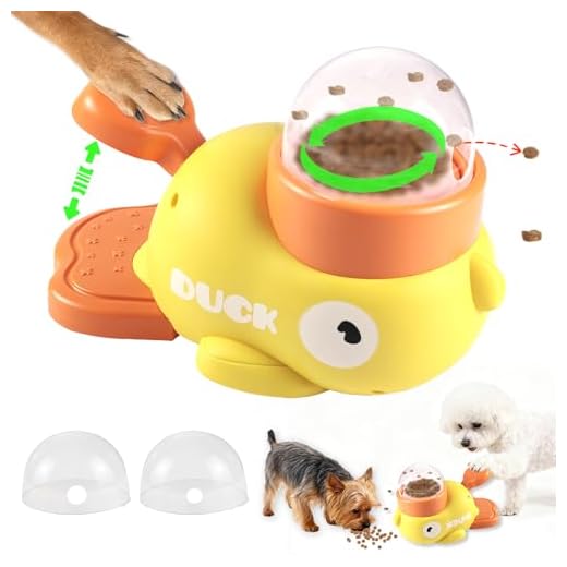 YIMETOP 2-in-1 Interaktiver Futterspender für Hunde