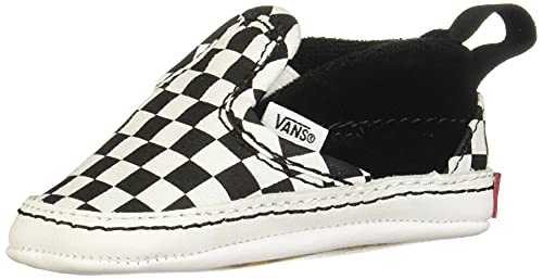 Image of Vans Checkerboard Slip-on V Crib - Lilac Snow / True White