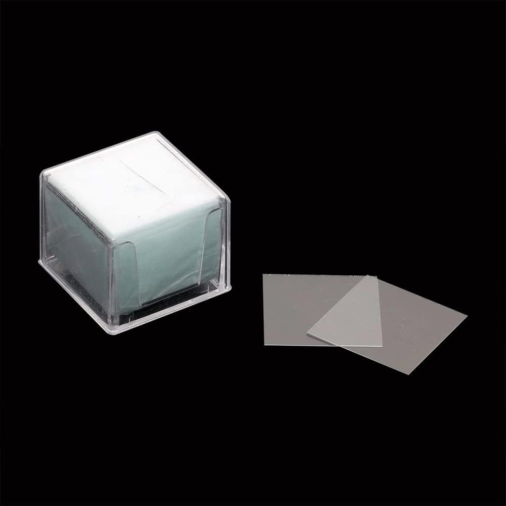 Microscopes Equipment 10 box/1000pcs 18 * 18mm/ 20 * 20mm/ 22 * 22mm Biological Microscope Cover Glass(20x20mm)