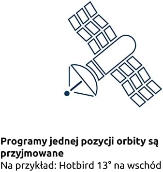 Technisat 1060/2882 Antena Satelitarna, Jasnoszary, Średnica 60 cm