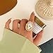 XUN Zhe Baroque Pearl Ring for Women - Adjustable Irregularity Statement Ring - Vintage White Big Faux Pearl Finger Ring - Fashion Wedding Jewelry (Gold)