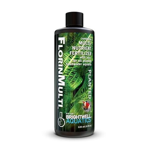 Image of Brightwell Aquatics FlorinMulti - Multi-Nutrient Supplement for Planted Aquariums - Supports Healthy Growth, Macro & Trace Elements, Ideal for Shrimp & Plants, 125 ml