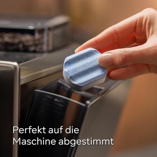 Siemens Entkalkungstabletten TZ80002A, 3 Stück, entfernt Kalkablagerungen und schützt vor Korrosion, Original-Zubehör, passend für Kaffeevollautomaten der Reihen EQ, surpresso und Einbauvollautomaten