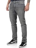 slim fit jean Dickies Herren Jeans Streetwear Male Denims Louisiana, Grau (Grey GY), 30W / 32L