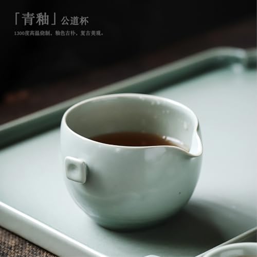 Tasse en céramique verte de 150ml le cadeau rétro idéal pour amateur de thé - 4