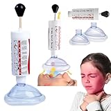 窒息吸引器 救急 喉詰まり 吸引 窒息救助装置 応急処置 窒息防止 キット 子供 大人用 窒息吸引機 ポータブル 緊急装置 窒息マスク 家族 学校 オフィス 旅行 練習します 短い吸引時間 救急キット 非医療機器 訓練用 誤飲吸引器 応急処置用品 (1個セット)