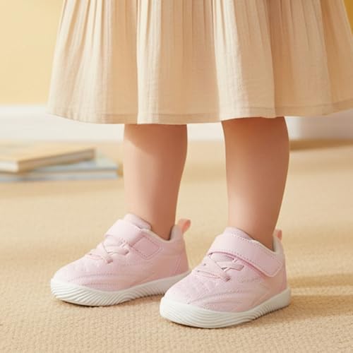 Image of MORENDL Toddler Sneakers Baby Boys & Girls Barefoot Shoes Lightweight Breathable Walking Running Tennis Athletic Sport Shoes