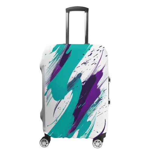 Housse de bagage anti-rayures lavable et housse de valise XL au motif rétro 90s