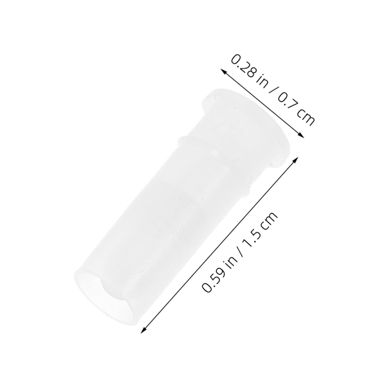 DOITOOL Toy Accessories 70pcs Plastic Insert Squeakers for Boys and Girls' Crafts and Playtime