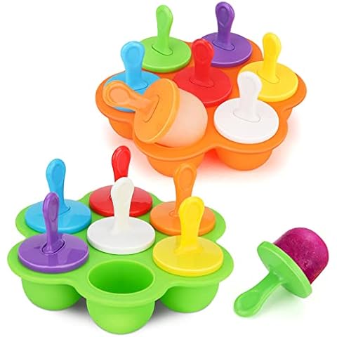 Moldes Helados Silicona 2 Piezas Cover