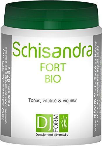Schisandra Fort Bio - Antioxydant, Tonique et Adaptogène - 180 gélules