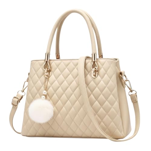 Image of women's pu leather handbag shoulder bag hand held bag with long strap queen collection simple sober and stylish (HB5)