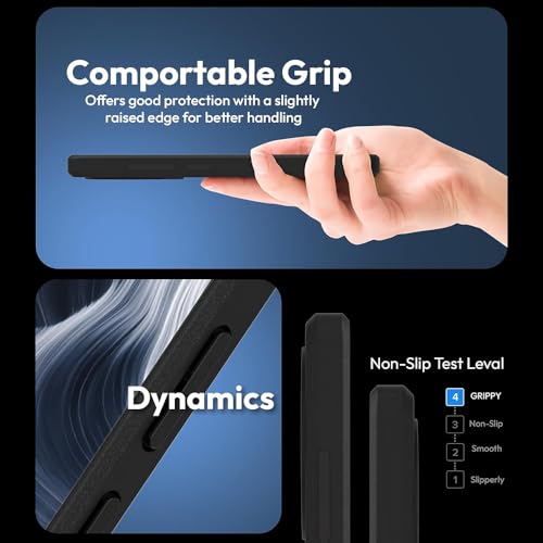 Image of TOUCCH Liquid Silicone Case Cover for Vivo X200 pro 5G| Shock Proof Design & 360 Degree Protection| Premium Soft Black Cover for Vivo X200 pro 5G | Silicone Sand Blast - Black