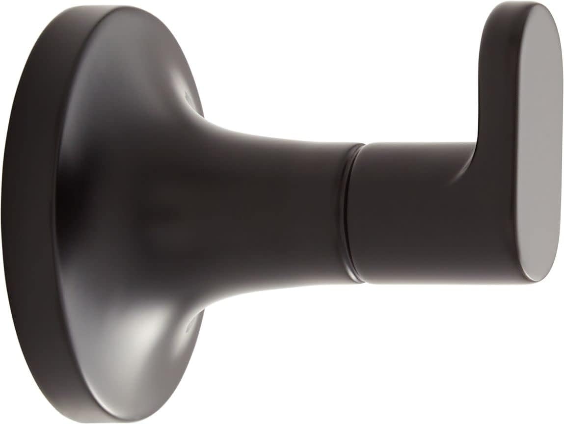 Signature Hardware 466402 Lentz Single Robe Hook - Brushed Nickel