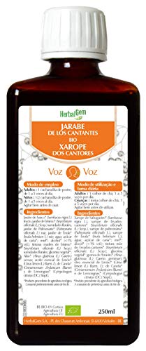 Jarabe Cantantes Bio 250Ml Herbalgem