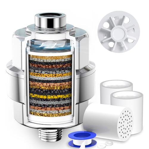 Sr Sun Rise RE23 20-Stage Shower Head Filter-Shower Head Filter For Hard Water cover