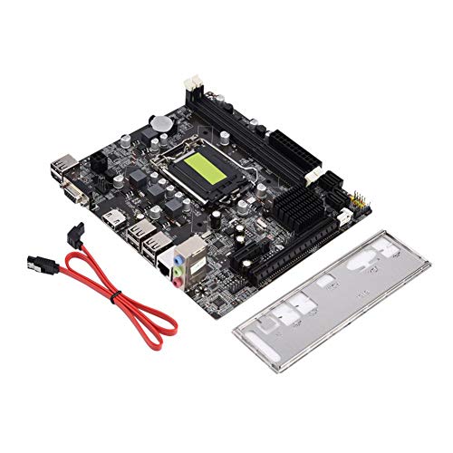 H61 LGA 1155 Motherboard, Motherboard Supports VGA + HDMI Dual Output, Solid State