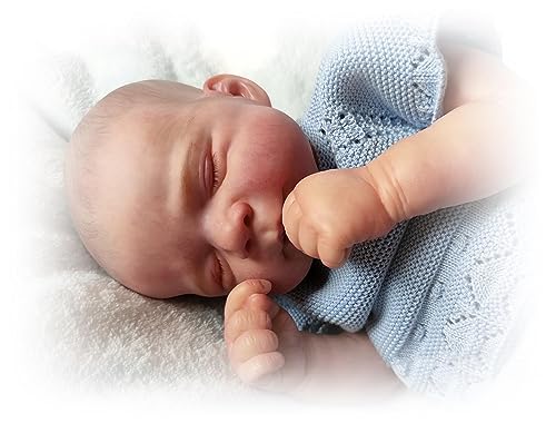 Anano Reborn Puppen Lebensecht 18 Zoll 45cm Silikon Baby Puppe Junge Realistische Puppe Wie Echtes Baby Newborn Baby Puppe Mit Weichem Körper Schnuller Und Flasche Für Kinder 3+ – Bild 8