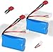 Produktbild Crazepony-UK 2PCS Battery 7.4V 1500mAh Batterie 15C Universal for WLtoys 4WD Rc Cars 12403 12401 12402 12404 12428 Spare Part Replacement